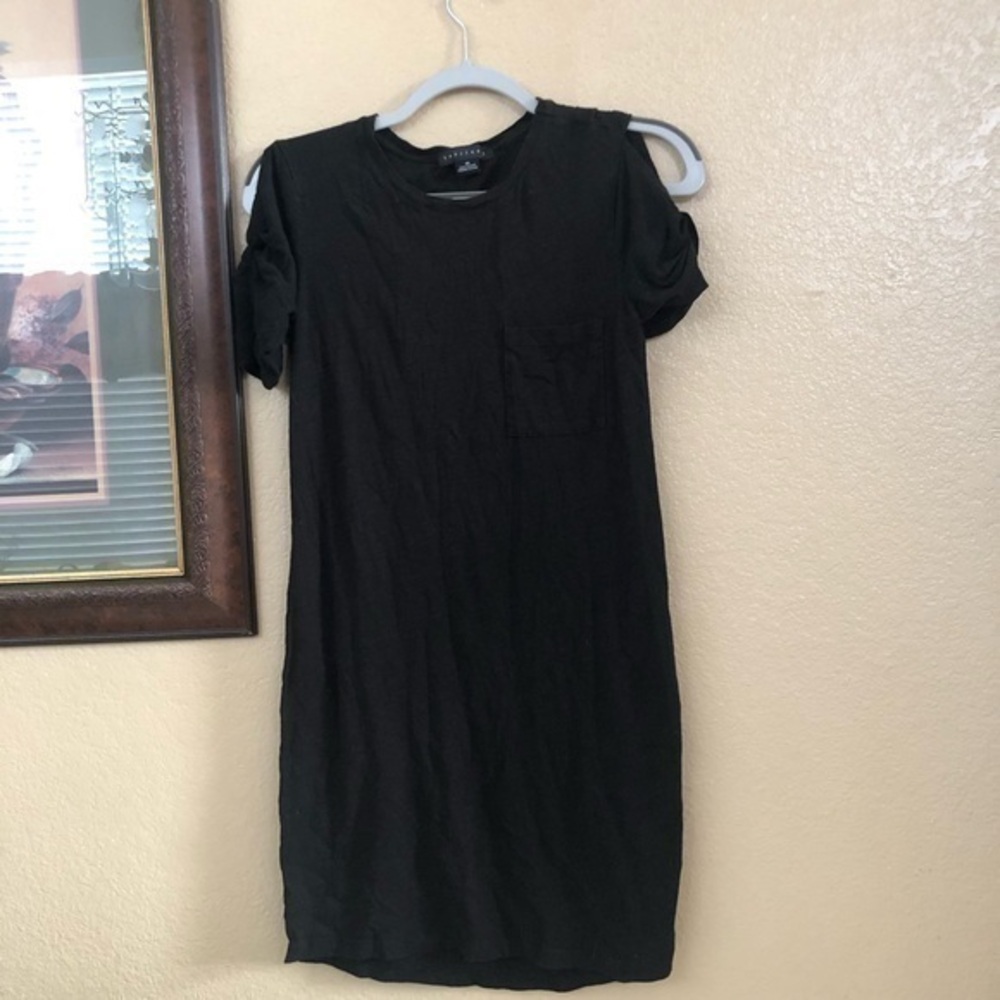 Sanctuary Cold Shoulder Little black Dress Size XSmall